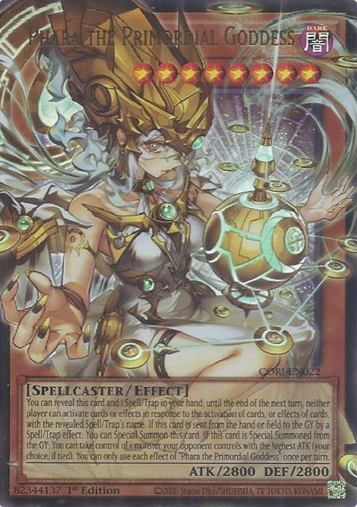 Phara the Primordial Goddess (Extended Art) [CORI-EN022] Ultra Rare | Exor Games Dartmouth