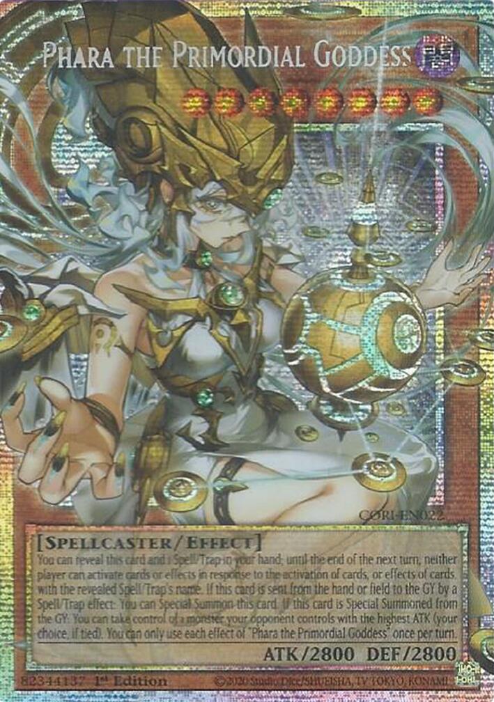 Phara the Primordial Goddess (Starlight Rare) (Extended Art) [CORI-EN022] Starlight Rare | Exor Games Dartmouth