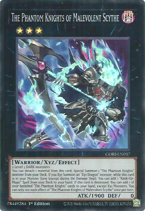 The Phantom Knights of Malevolent Scythe [CORI-EN037] Super Rare | Exor Games Dartmouth