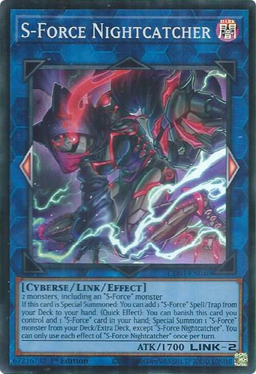 S-Force Nightcatcher [CORI-EN040] Super Rare | Exor Games Dartmouth