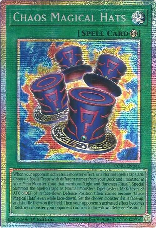 Chaos Magical Hats (Starlight Rare) [CORI-EN046] Starlight Rare | Exor Games Dartmouth
