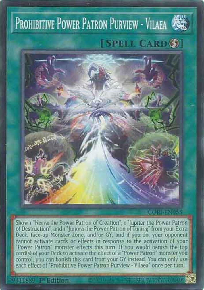 Prohibitive Power Patron Purview - Vilaea [CORI-EN055] Common | Exor Games Dartmouth
