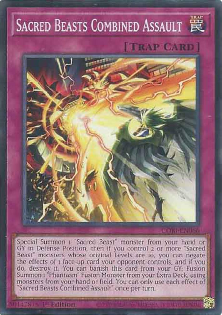 Sacred Beasts Combined Assault [CORI-EN066] Common | Exor Games Dartmouth