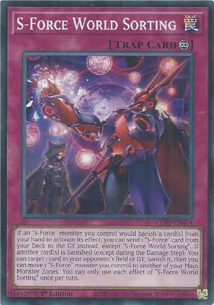 S-Force World Sorting [CORI-EN074] Common | Exor Games Dartmouth