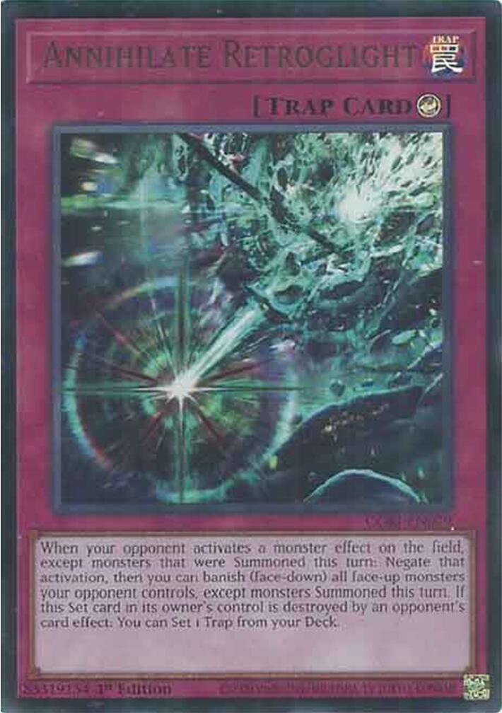 Annihilate Retroglight [CORI-EN079] Ultra Rare | Exor Games Dartmouth