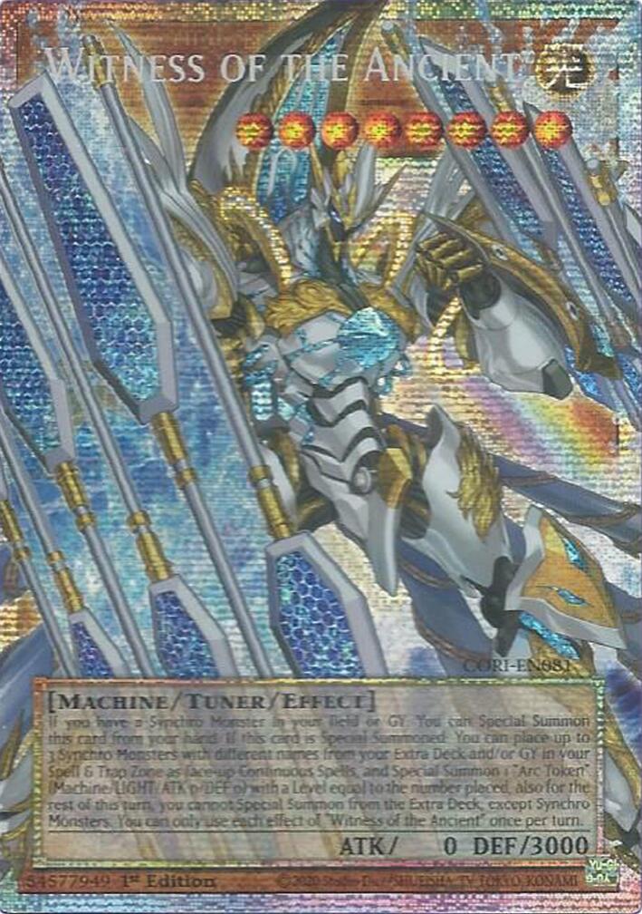 Witness of the Ancient (Starlight Rare) [CORI-EN081] Starlight Rare | Exor Games Dartmouth