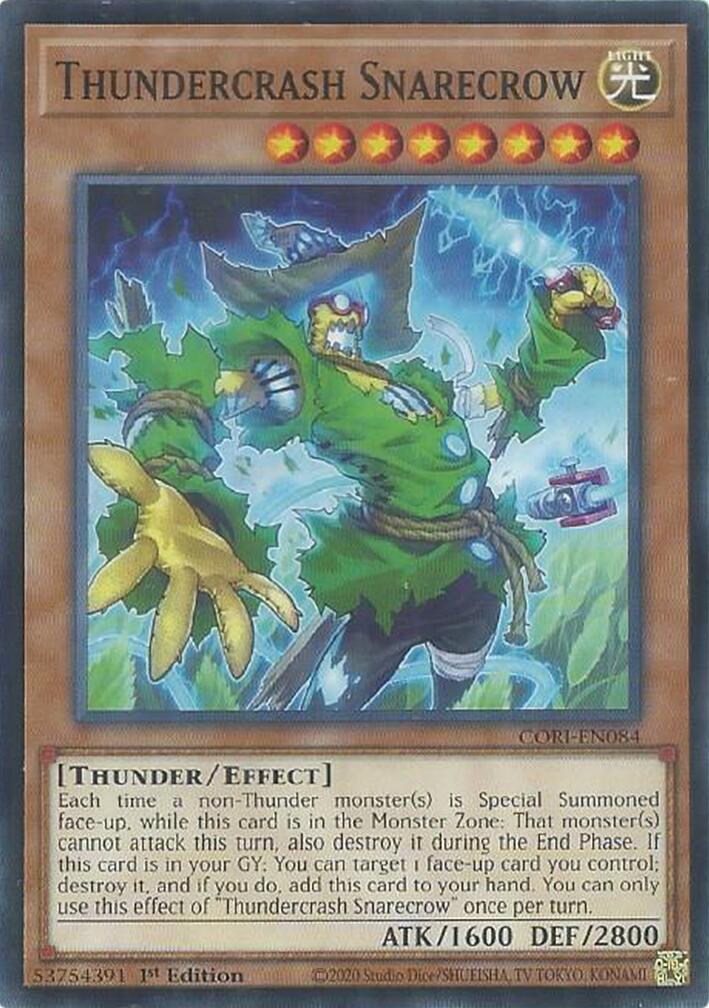 Thundercrash Snarecrow [CORI-EN084] Common | Exor Games Dartmouth