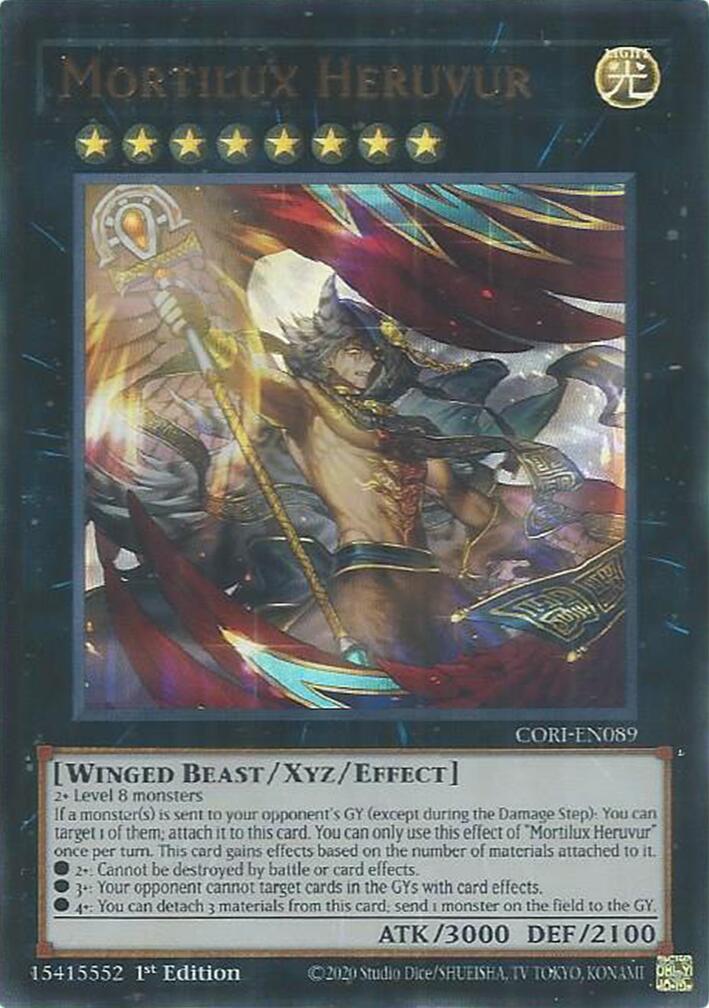 Mortilux Heruvur [CORI-EN089] Ultra Rare | Exor Games Dartmouth