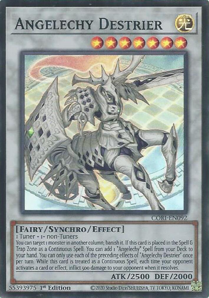 Angelechy Destrier [CORI-EN092] Super Rare | Exor Games Dartmouth