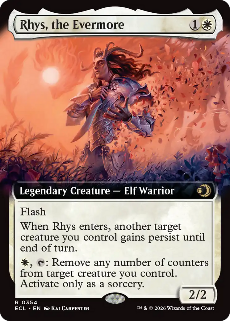 Rhys, the Evermore (Extended Art) [Lorwyn Eclipsed] | Exor Games Dartmouth
