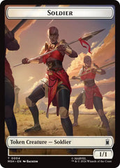 Soldier // Goat Double-Sided Token [Marvel Super Heroes Commander Tokens] | Exor Games Dartmouth