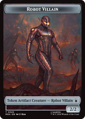 Hero // Robot Villain Double-Sided Token [Marvel Super Heroes Tokens] | Exor Games Dartmouth