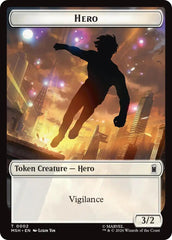 Hero // Robot Villain Double-Sided Token [Marvel Super Heroes Tokens] | Exor Games Dartmouth