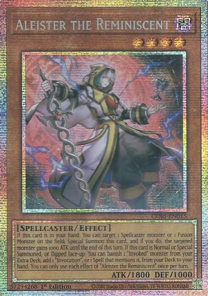Aleister the Reminiscent (Starlight Rare) [CORI-EN015] Starlight Rare | Exor Games Dartmouth