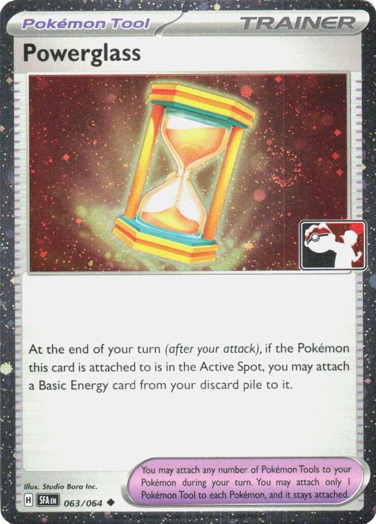 Powerglass (063/064) (Cosmos Holo) [Prize Pack Series Six] | Exor Games Dartmouth