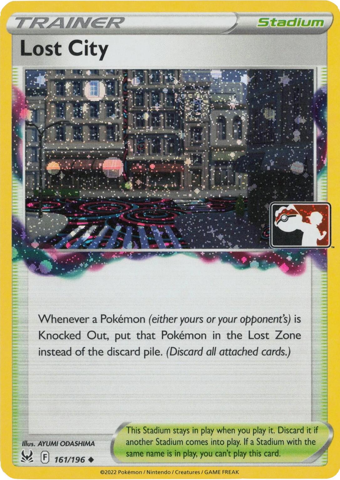 Lost City (161/196) (Cosmos Holo) [Prize Pack Series Four] | Exor Games Dartmouth