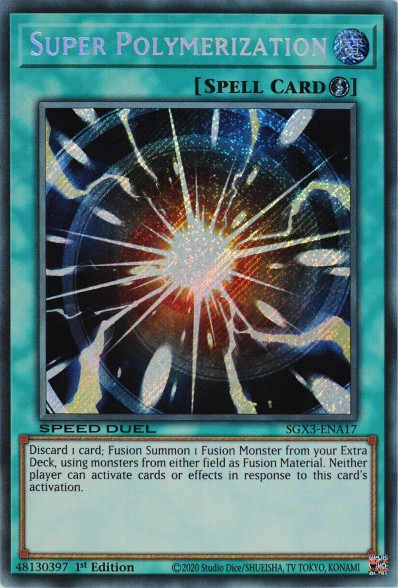 Super Polymerization [SGX3-ENA17] Secret Rare | Exor Games Dartmouth