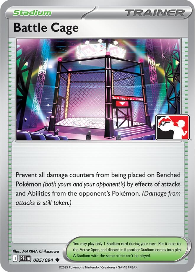 Battle Cage (085/094) [Prize Pack Series Nine] | Exor Games Dartmouth