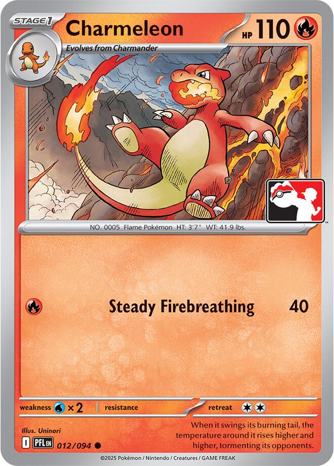 Charmeleon (012/094) [Prize Pack Series Nine] | Exor Games Dartmouth