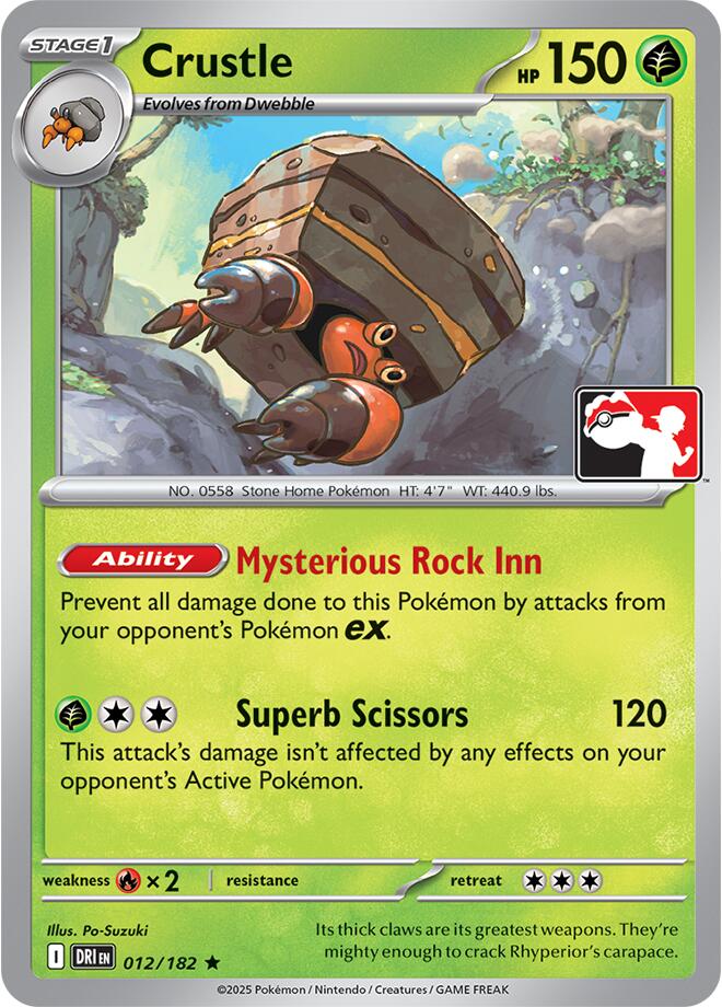 Crustle (012/182) [Prize Pack Series Nine] | Exor Games Dartmouth