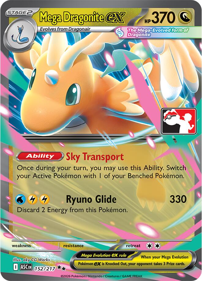 Mega Dragonite ex (152/217) [Prize Pack Series Nine] | Exor Games Dartmouth