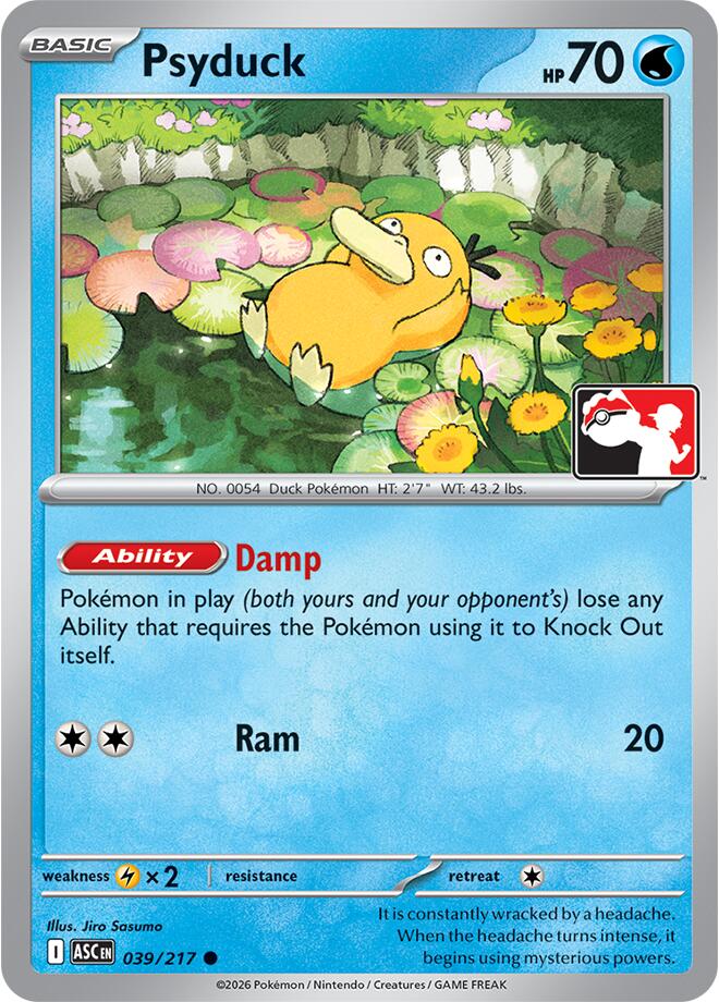 Psyduck (039/217) [Prize Pack Series Nine] | Exor Games Dartmouth