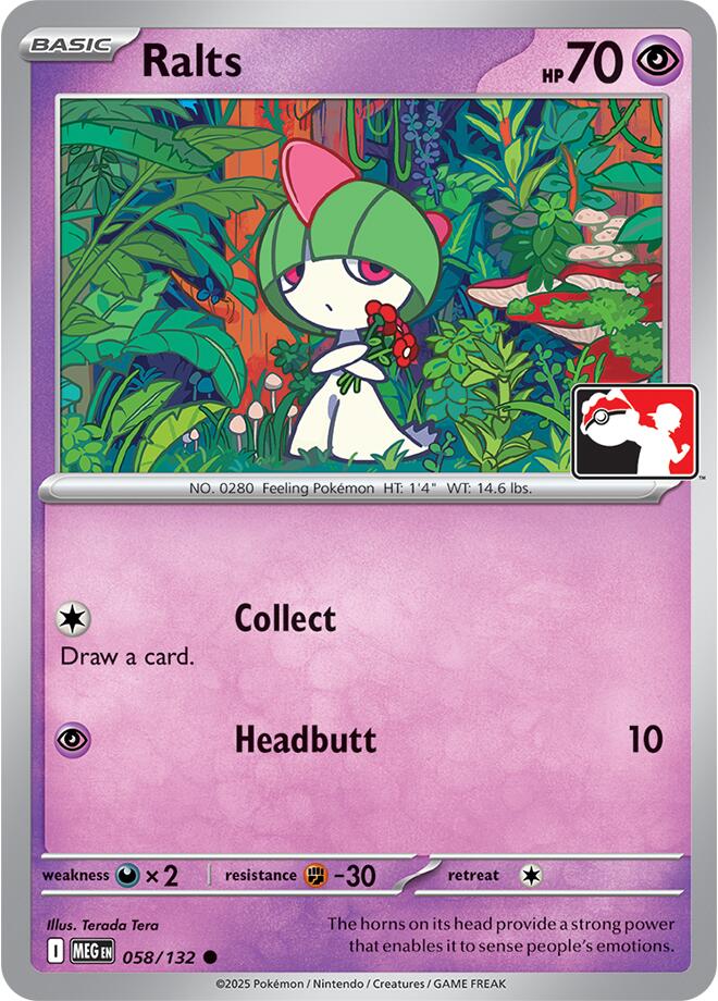 Ralts (058/132) [Prize Pack Series Nine] | Exor Games Dartmouth