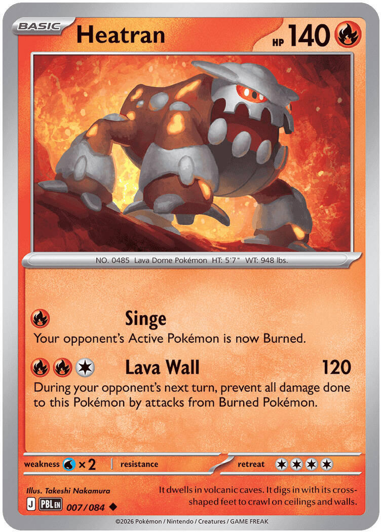 Heatran (007/084) [Mega Evolution: Pitch Black] | Exor Games Dartmouth
