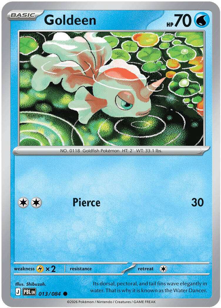 Goldeen (013/084) [Mega Evolution: Pitch Black] | Exor Games Dartmouth