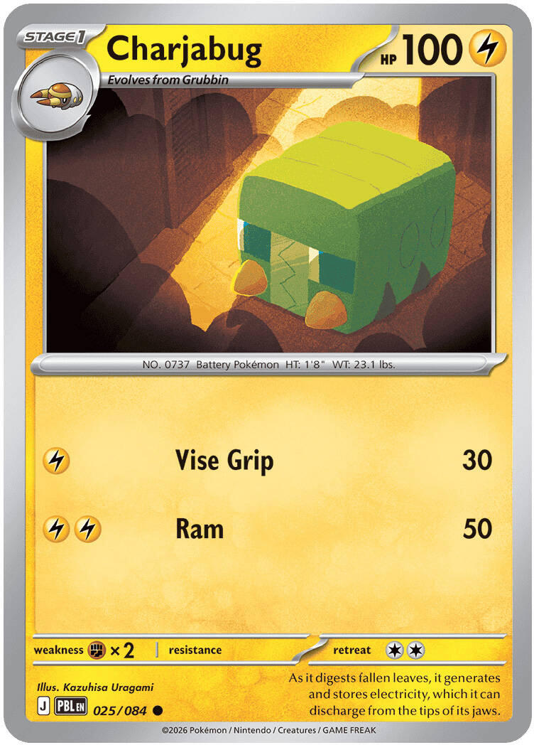 Charjabug (025/084) [Mega Evolution: Pitch Black] | Exor Games Dartmouth