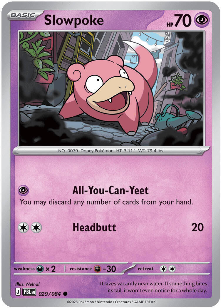 Slowpoke (029/084) [Mega Evolution: Pitch Black] | Exor Games Dartmouth