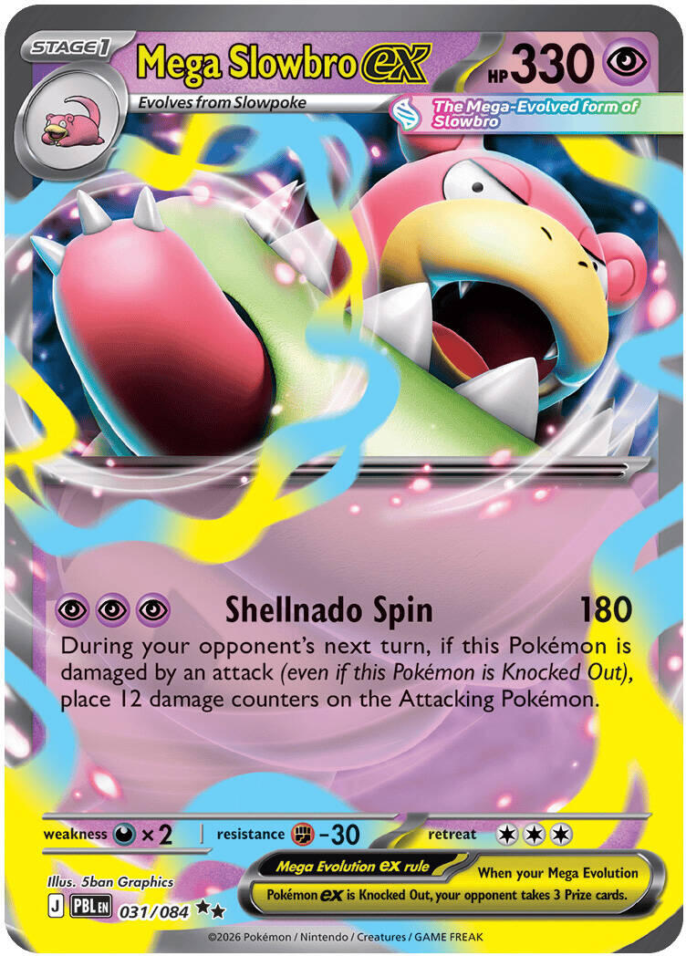 Mega Slowbro ex (031/084) [Mega Evolution: Pitch Black] | Exor Games Dartmouth