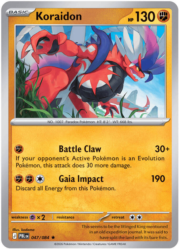 Koraidon (047/084) [Mega Evolution: Pitch Black] | Exor Games Dartmouth