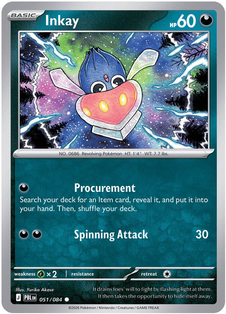 Inkay (051/084) [Mega Evolution: Pitch Black] | Exor Games Dartmouth