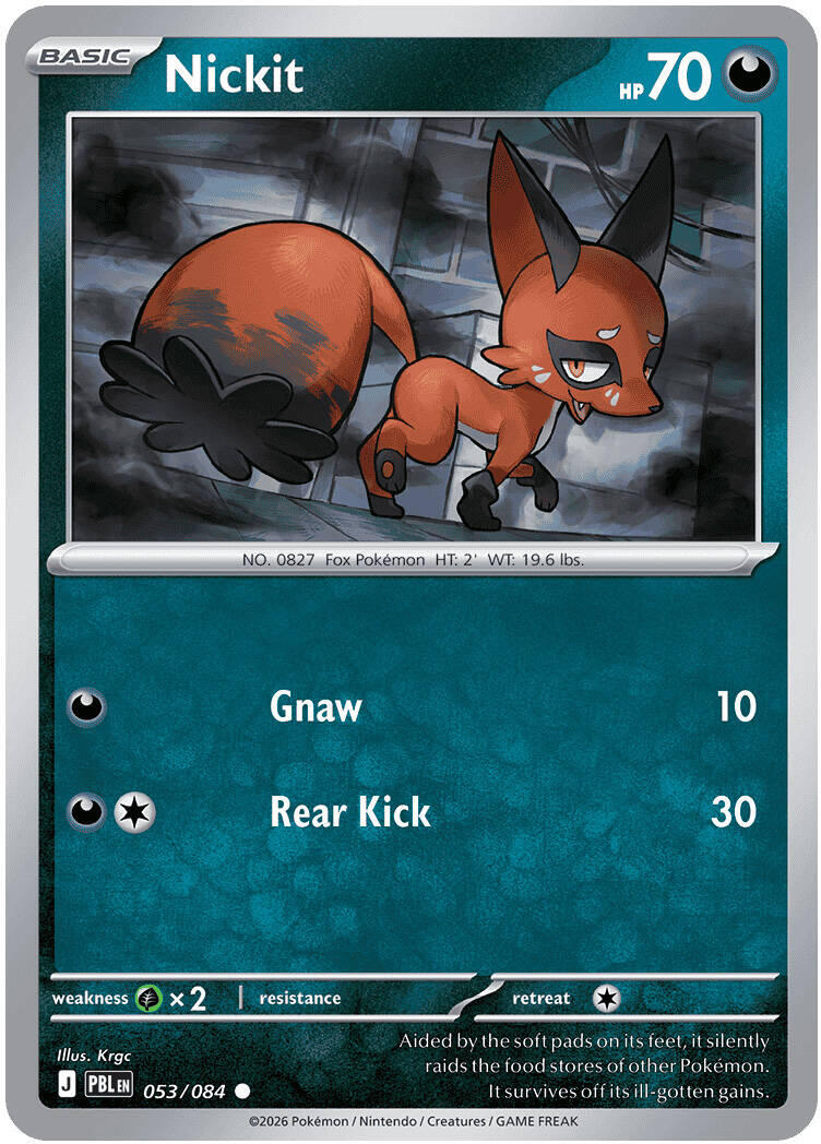 Nickit (053/084) [Mega Evolution: Pitch Black] | Exor Games Dartmouth