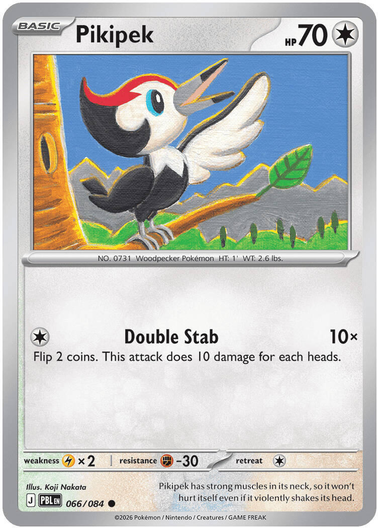 Pikipek (066/084) [Mega Evolution: Pitch Black] | Exor Games Dartmouth