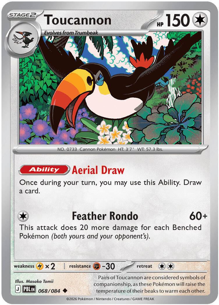 Toucannon (068/084) [Mega Evolution: Pitch Black] | Exor Games Dartmouth