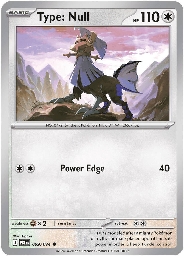 Type: Null (069/084) [Mega Evolution: Pitch Black] | Exor Games Dartmouth