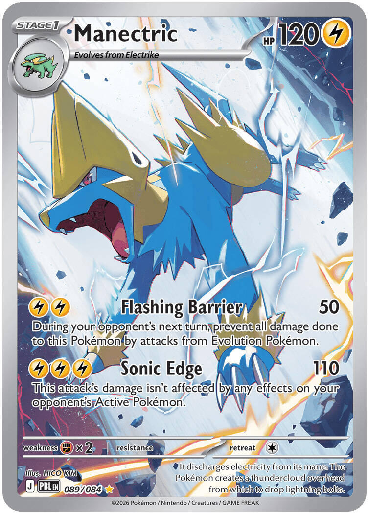 Manectric (089/084) [Mega Evolution: Pitch Black] | Exor Games Dartmouth