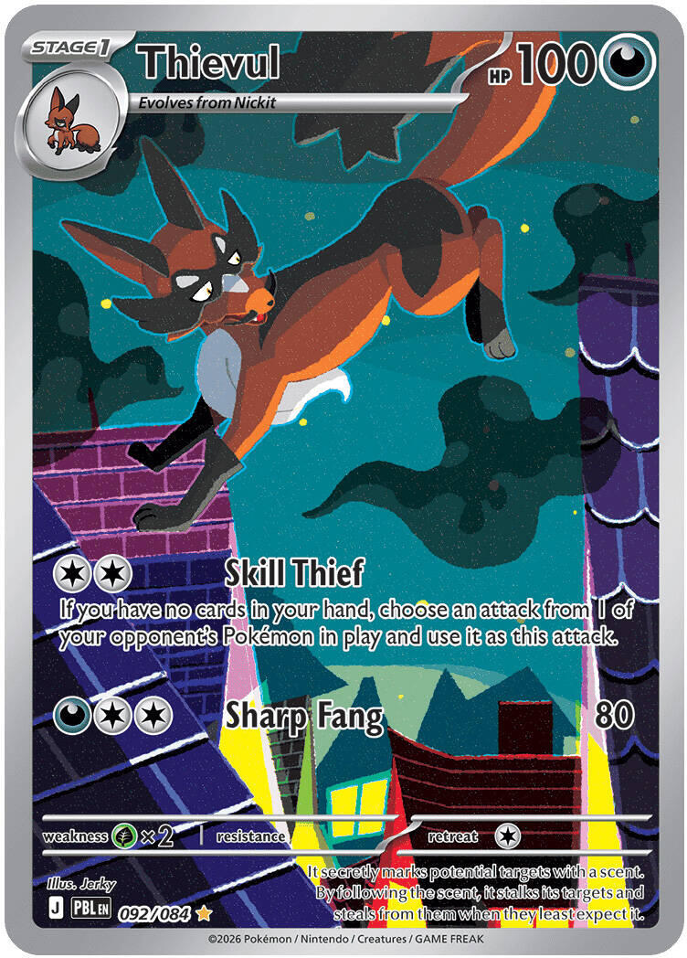 Thievul (092/084) [Mega Evolution: Pitch Black] | Exor Games Dartmouth