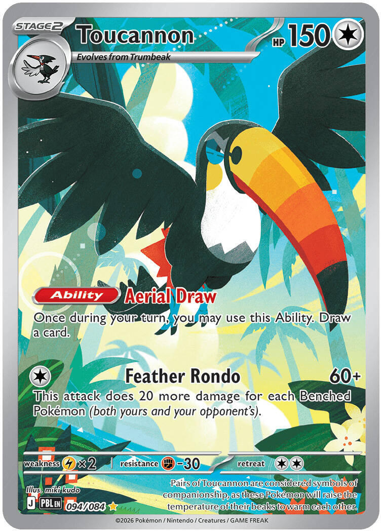 Toucannon (094/084) [Mega Evolution: Pitch Black] | Exor Games Dartmouth