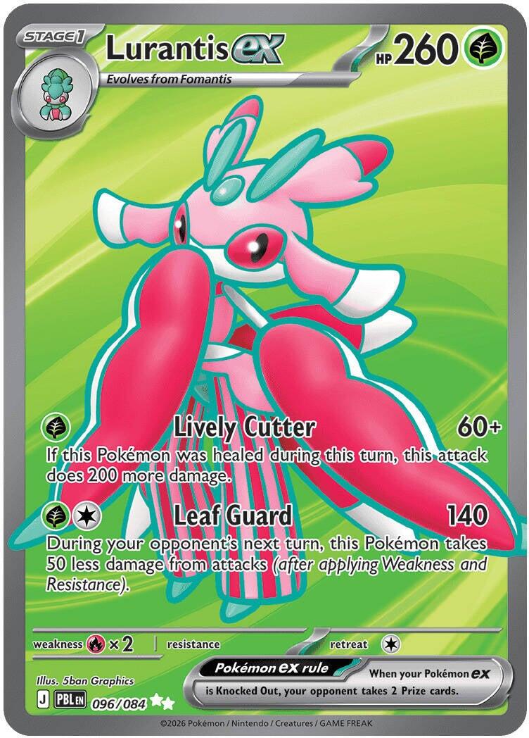 Lurantis ex (096/084) [Mega Evolution: Pitch Black] | Exor Games Dartmouth