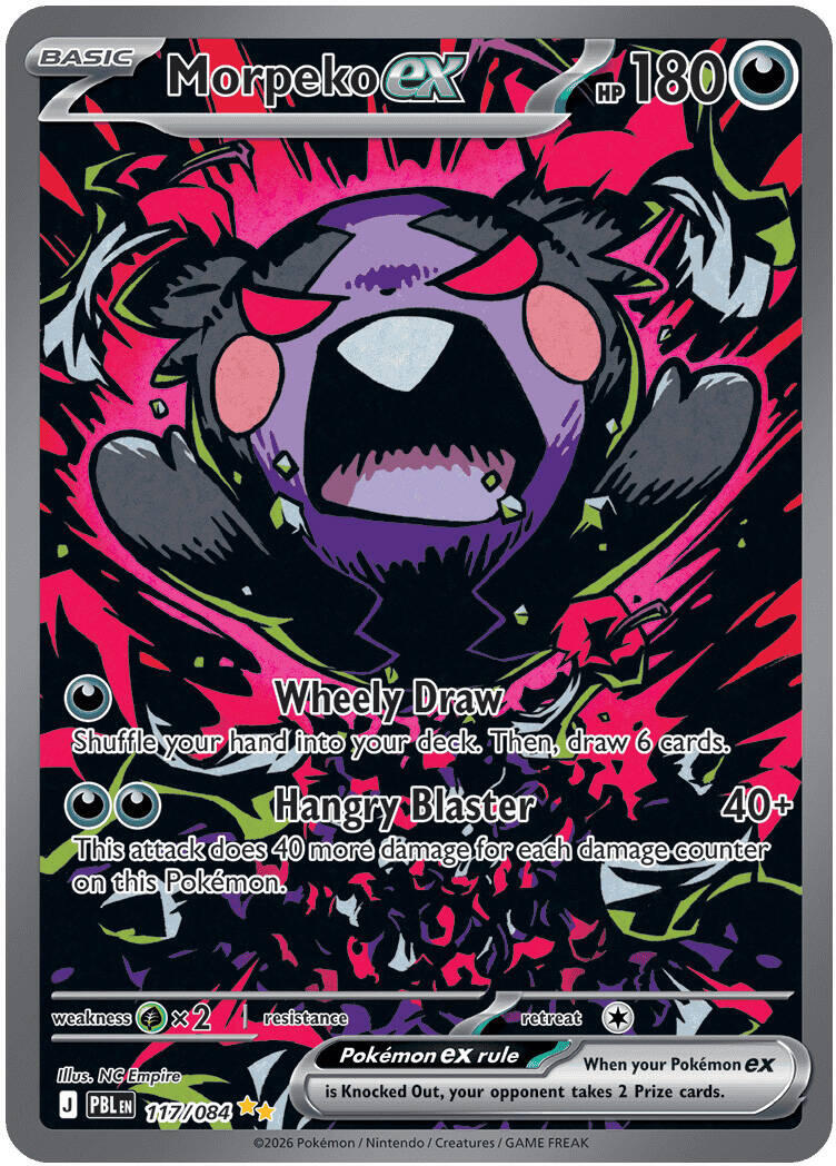 Morpeko ex (117/084) [Mega Evolution: Pitch Black] | Exor Games Dartmouth