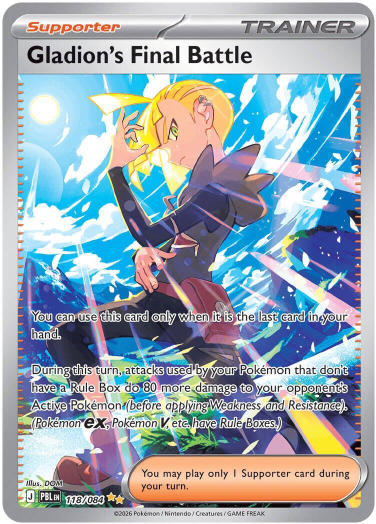 Gladion's Final Battle (118/084) [Mega Evolution: Pitch Black] | Exor Games Dartmouth