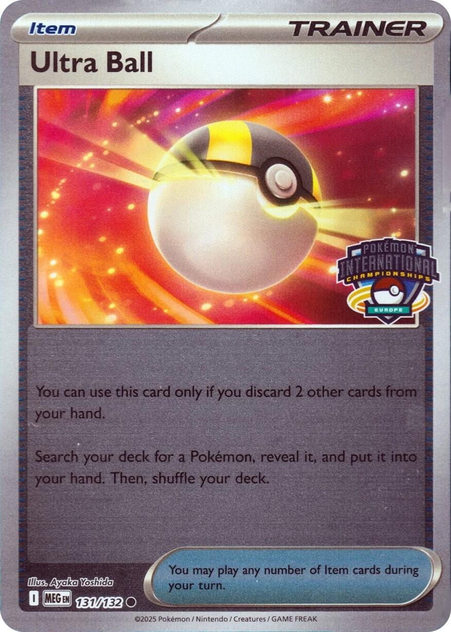 Ultra Ball (131/132) (European International Championship) [League & Championship Cards] | Exor Games Dartmouth