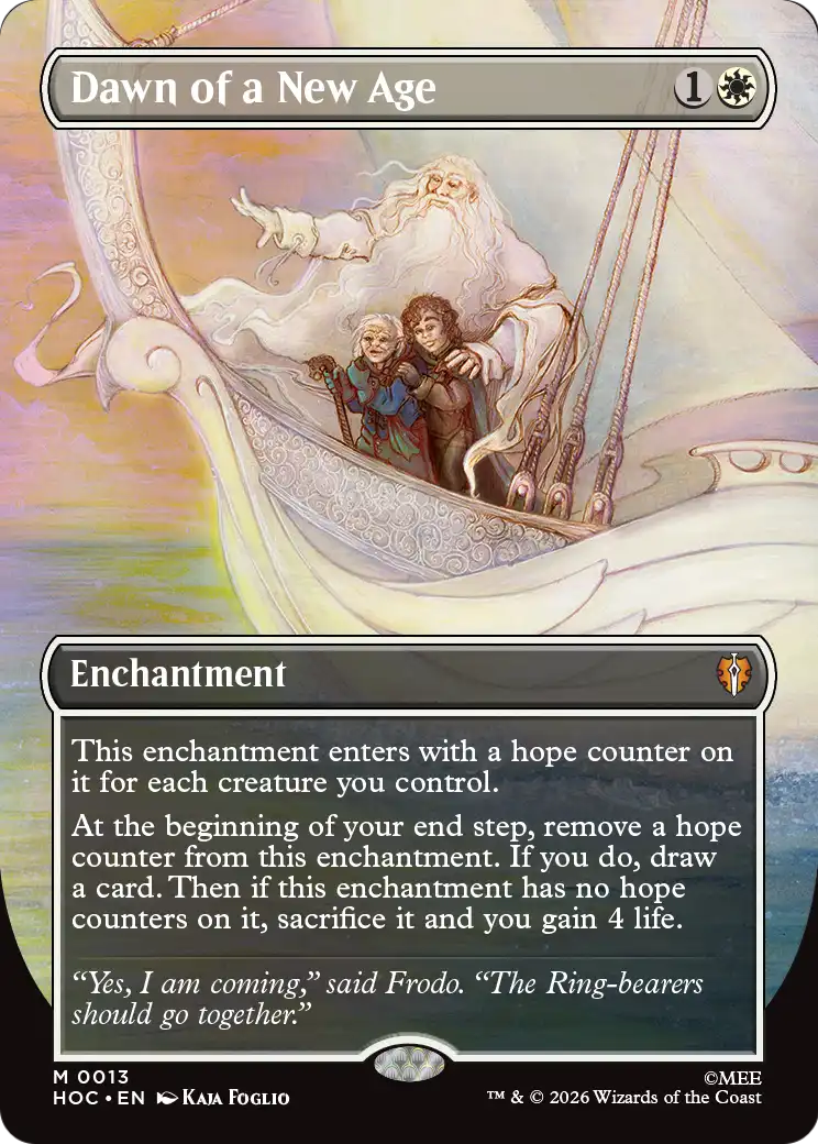 Dawn of a New Age (Borderless) [The Hobbit: Eternal-Legal] | Exor Games Dartmouth