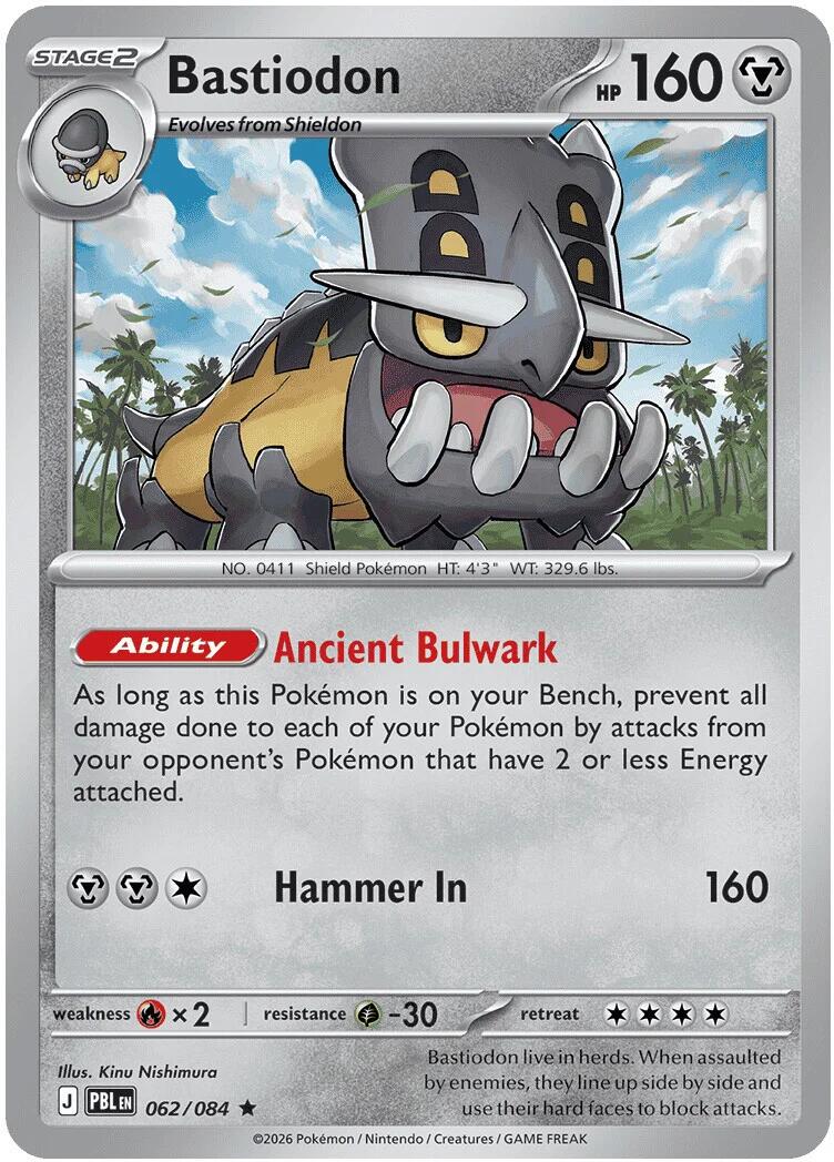 Bastiodon (062/084) (Deck Exclusive) [Mega Evolution: Pitch Black] | Exor Games Dartmouth