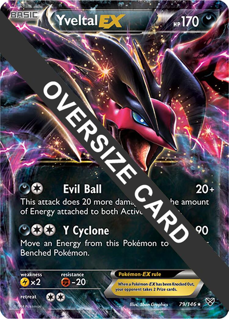 Yveltal EX (79/146) (Jumbo Card) [XY: Base Set] | Exor Games Dartmouth