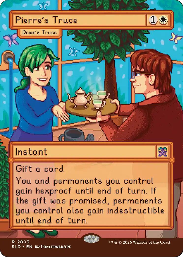 Pierre's Truce - Dawn's Truce [Secret Lair Drop Series] | Exor Games Dartmouth
