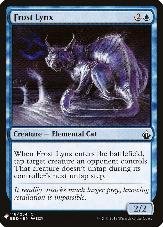 Frost Lynx [Mystery Booster] | Exor Games Dartmouth